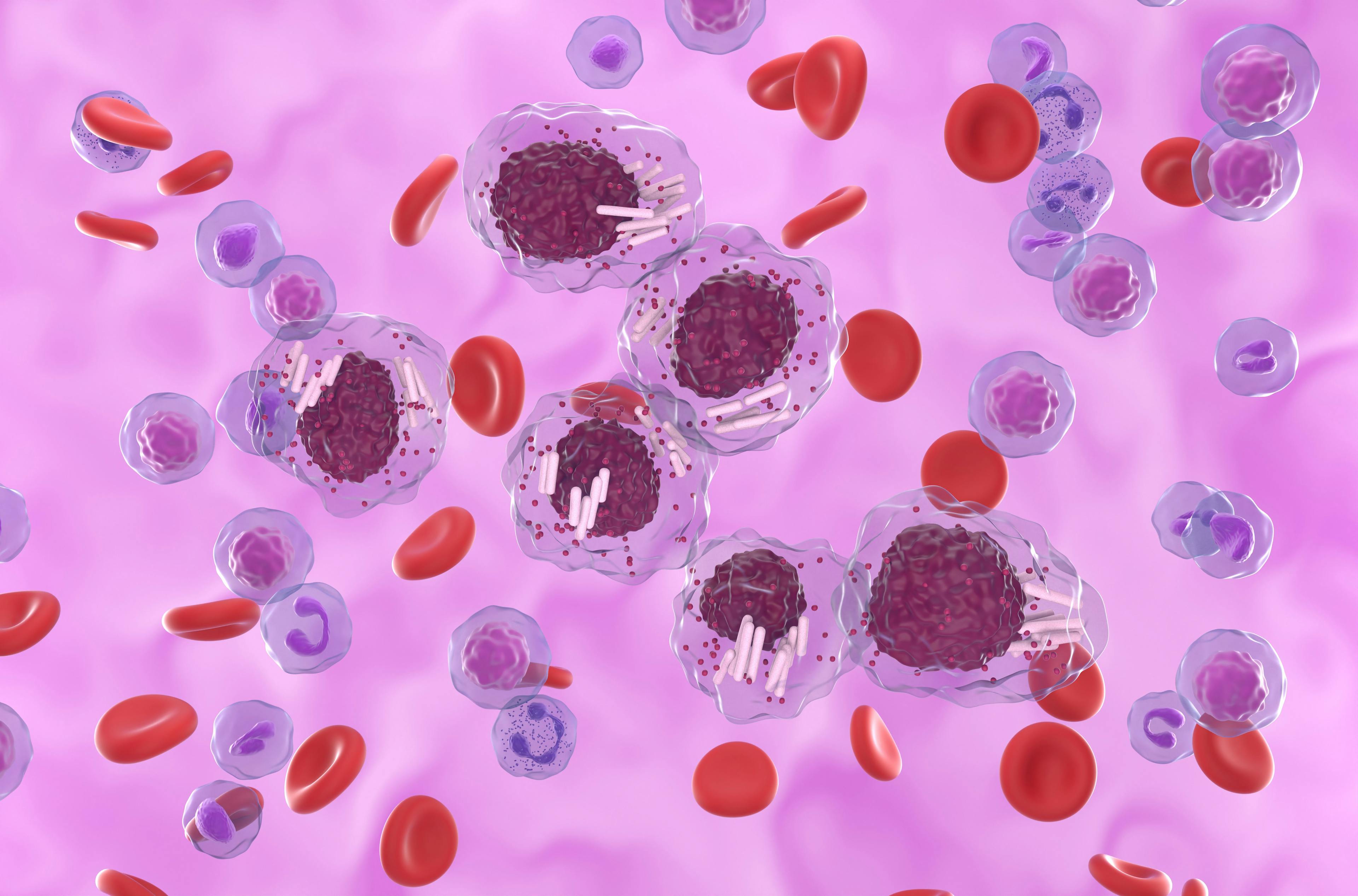 Chronic lymphocytic leukemia cells cluster in blood flow: © LASZLO - stock.adobe.com
