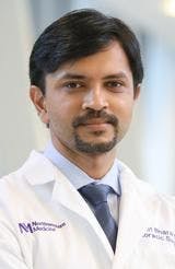 Ankit Bharat, M.B.B.S., led surgical team at Northwestern that performed two double-lung transplants in patients with stage 4 lung cancer.