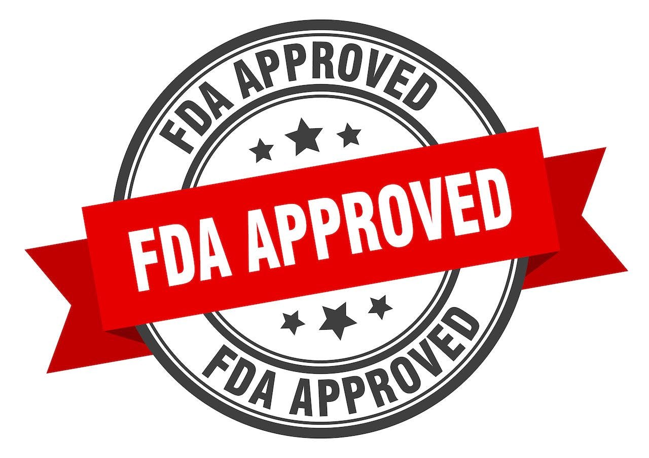 FDA approval stamp with red band | Image credit: Aquir - stock.adobe.com
