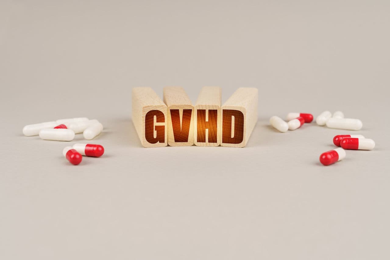 GVHD wood blocks with pills | Image credit: Dzmitry - stock.adobe.com