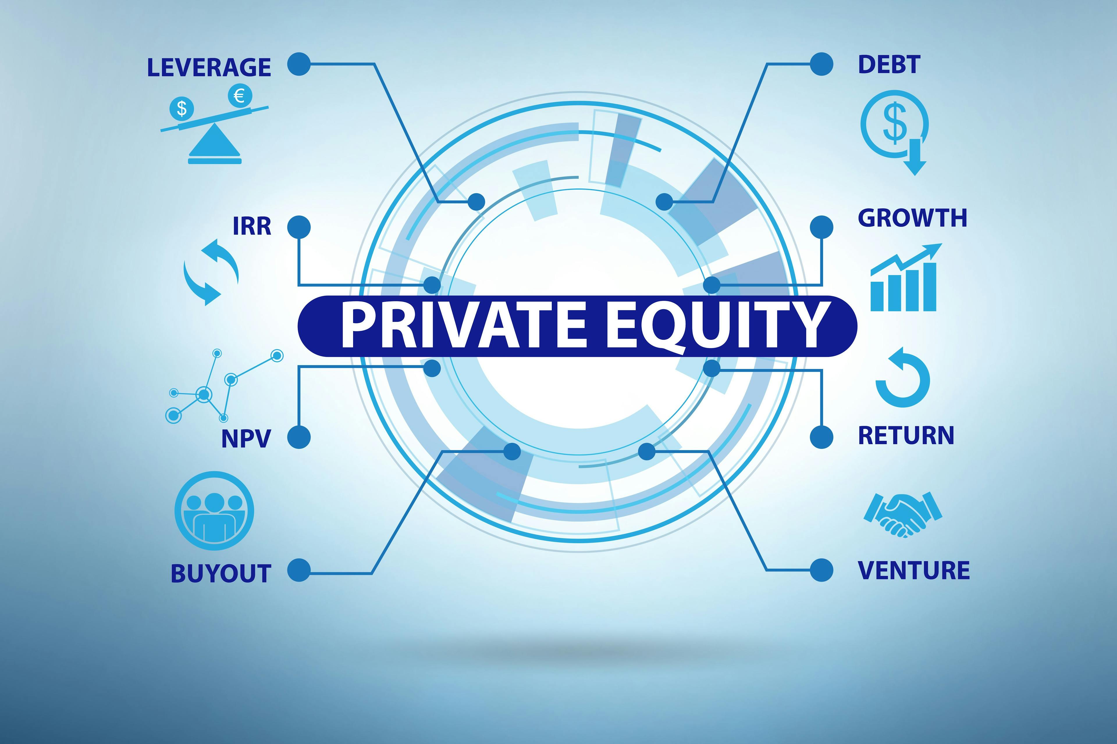 Infographic for private equity | Image credit: @Elnur  stock.adobe.com