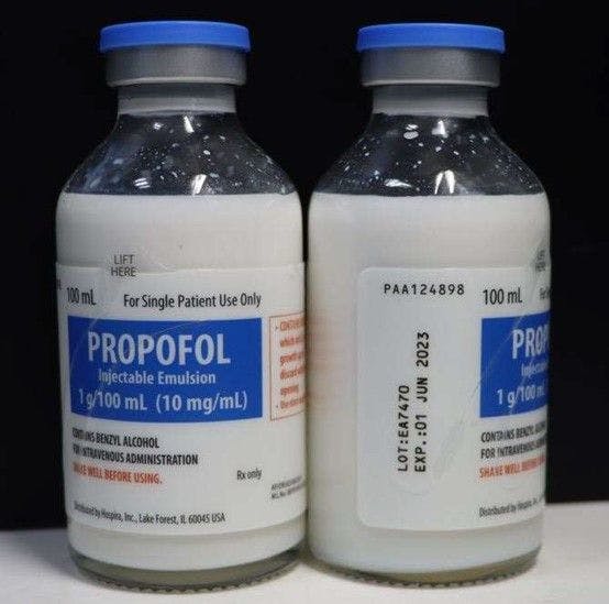 Hospira Recalls Another Lot of Propofol