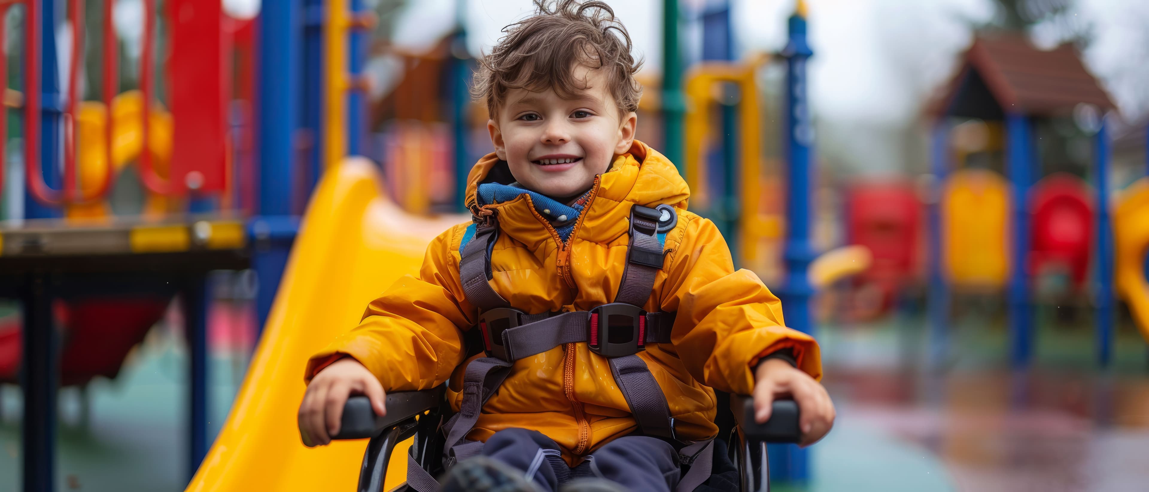 child at playground wearing yellow jacket | Image credit ©ruby siam stock.adobe.com